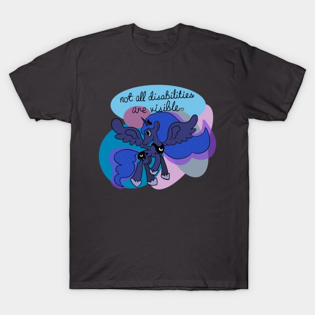 Not all disabilities. T-Shirt by AmyNewBlue